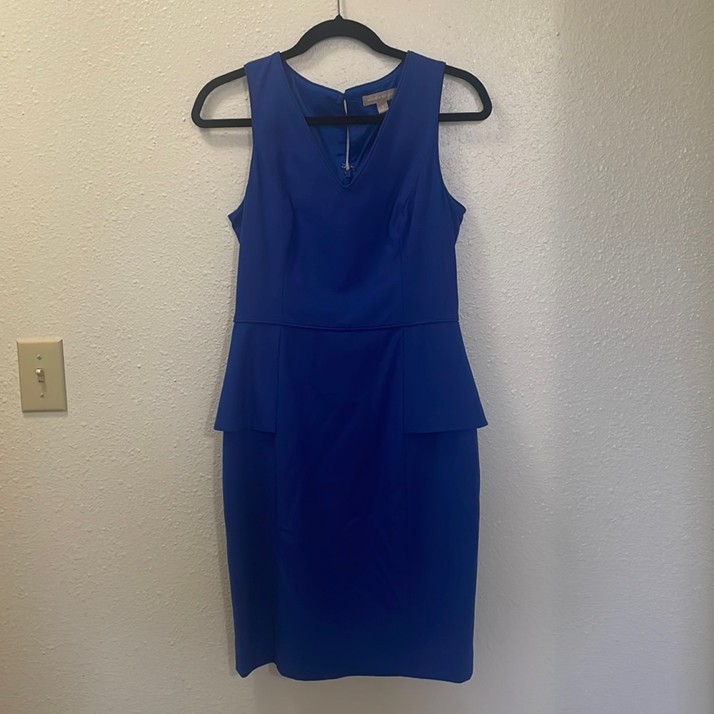 NWOT Royal Blue Banana Republic Dress - Picture 1 of 4